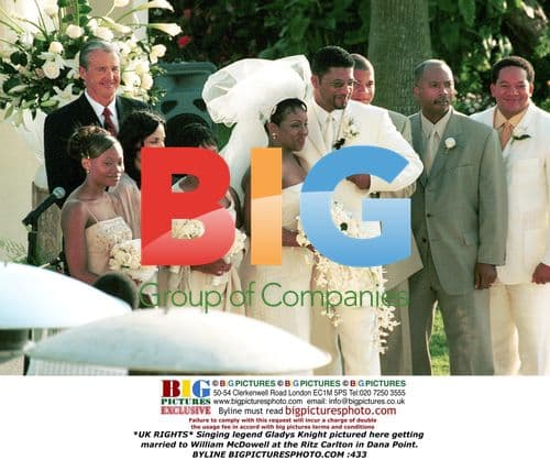 Gladys Knight weds William McDowell at Ritz Carlton