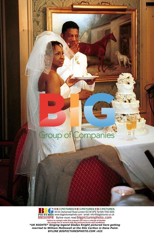 Gladys Knight Marries William McDowell at Ritz Carlton