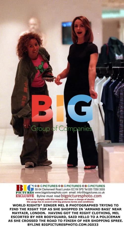 Mel B Shops in Armand Basi