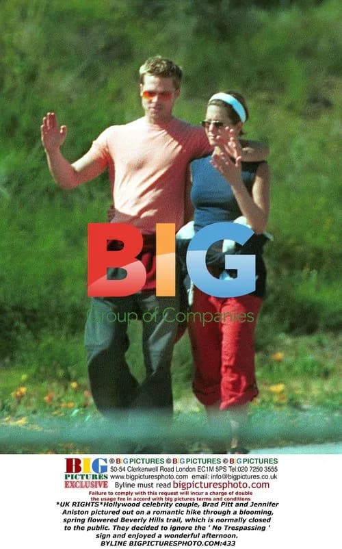 Brad Pitt and Jennifer Aniston's Romantic Hike