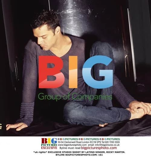 Ricky Martin Exclusive Studio Shoot