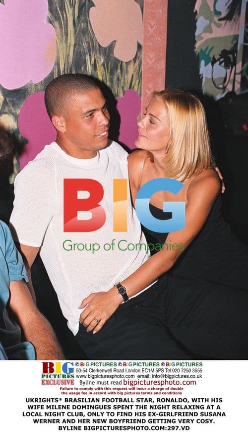 Ronaldo with Wife at Nightclub