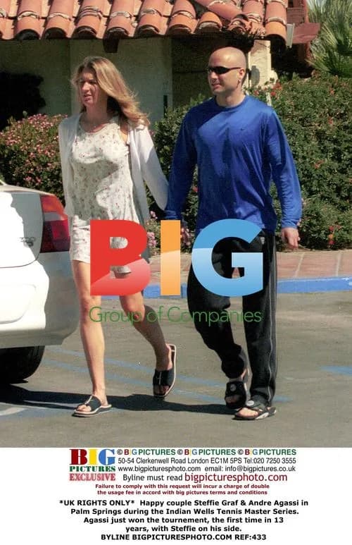 Steffie Graf & Andre Agassi in Palm Springs