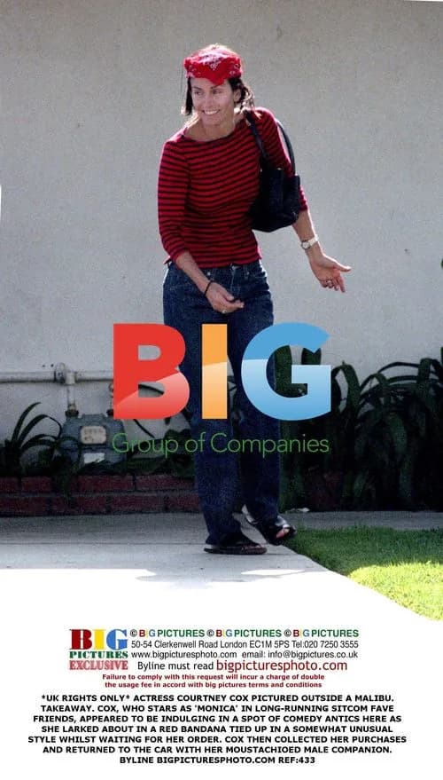 Courtney Cox Spotted in Malibu