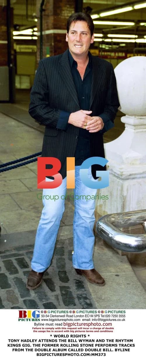 Tony Hadley Attends Bill Wyman and the Rhythm Kings Gig