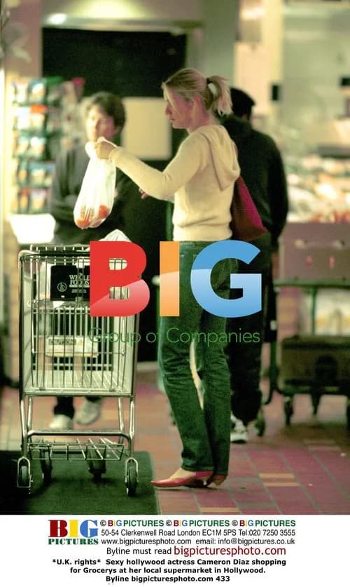 Cameron Diaz Shopping for Groceries