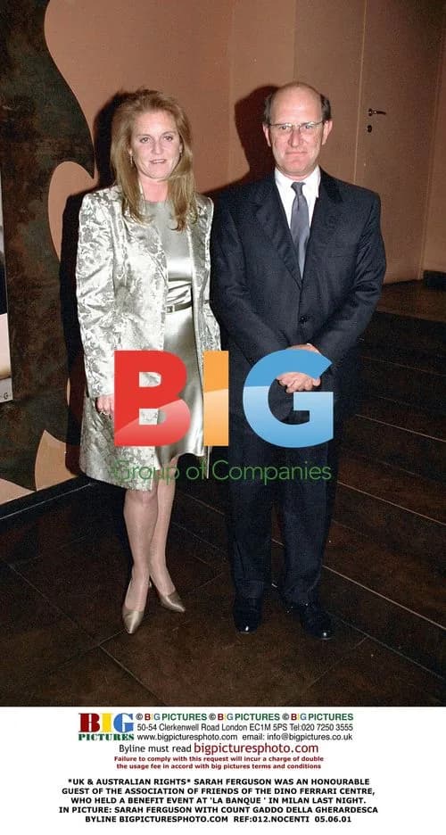 Sarah Ferguson at Dino Ferrari Centre Benefit
