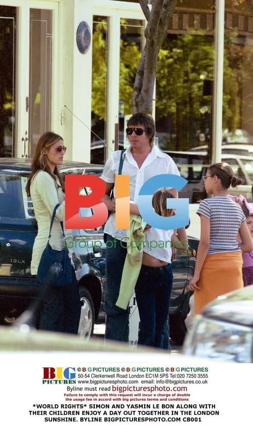 Simon and Yasmin Le Bon Enjoy Family Outing in London