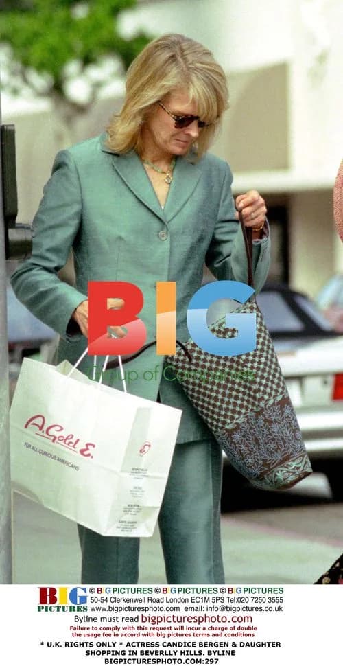 Candice Bergen & Daughter Shopping in Beverly Hills