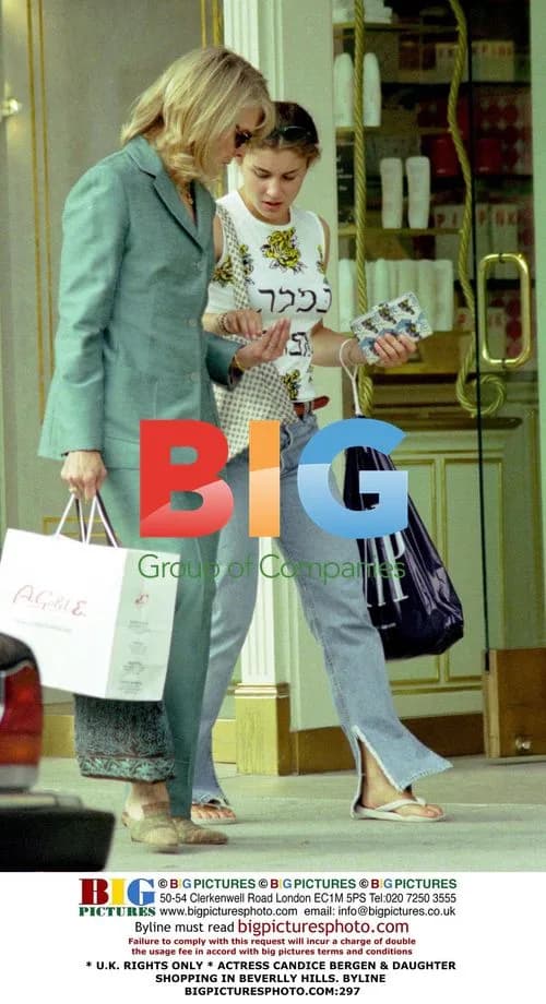 Candice Bergen & Daughter Shopping in Beverly Hills