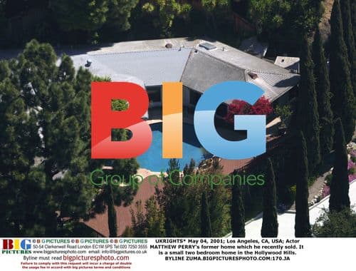 Matthew Perry's Former Hollywood Hills Home