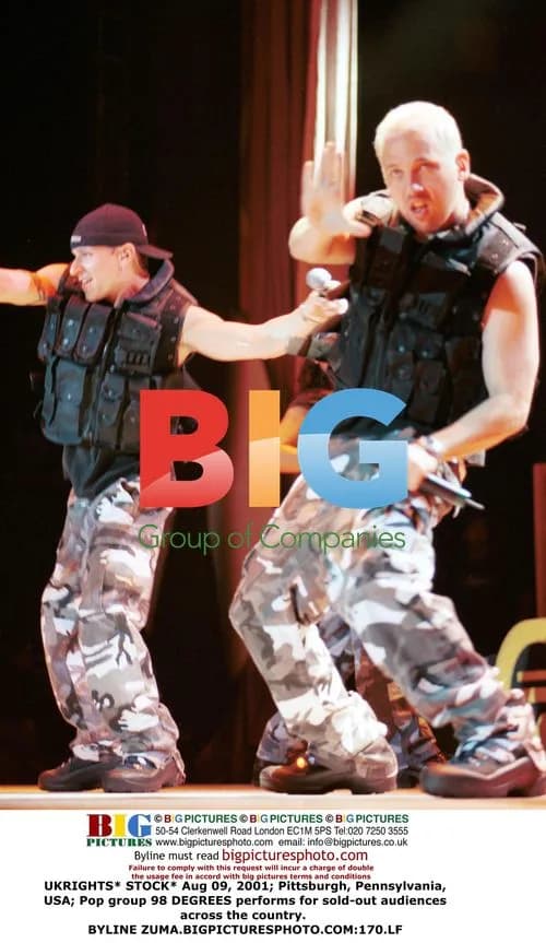 98 DEGREES performs for sold-out audiences