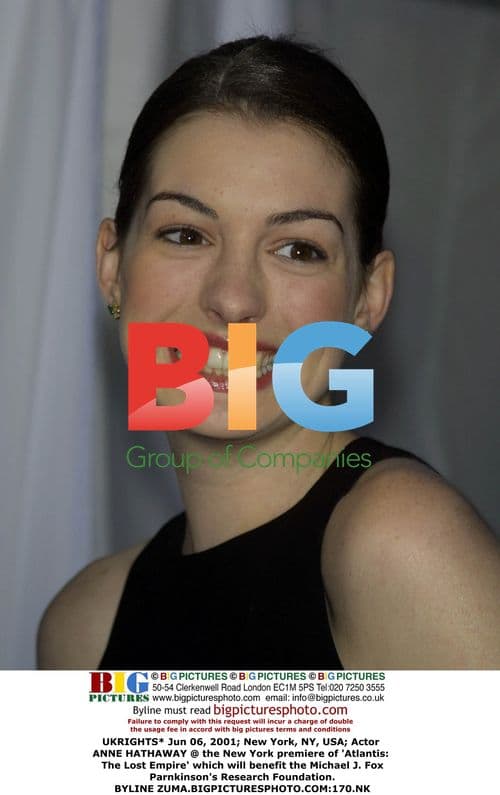 Anne Hathaway at 'Atlantis' Premiere