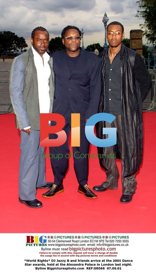 DJ Jazzy B at 2001 Dance Star awards