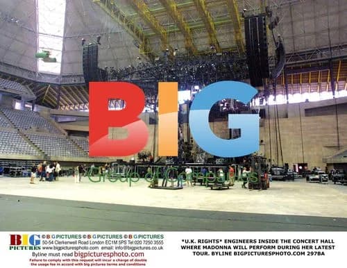 Madonna concert hall engineers prep for tour