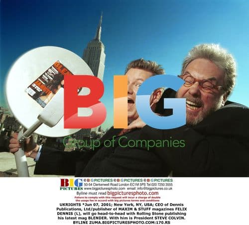 FELIX DENNIS and STEVE COLVIN of Blender Magazine