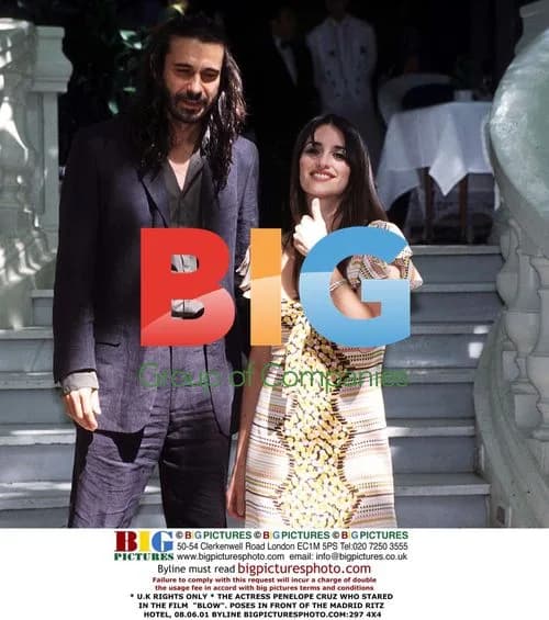 Penelope Cruz & Jordi Molla at "Blow" Photocall