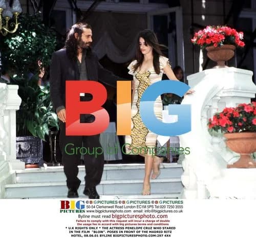 Jordi Molla and Penelope Cruz at Madrid Ritz Hotel