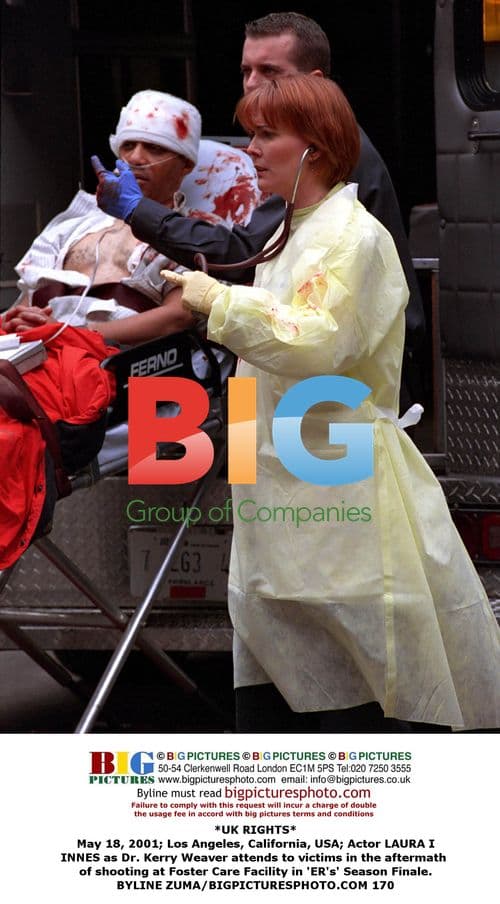 Laura Innes as Dr. Kerry Weaver in 'ER' Season Finale