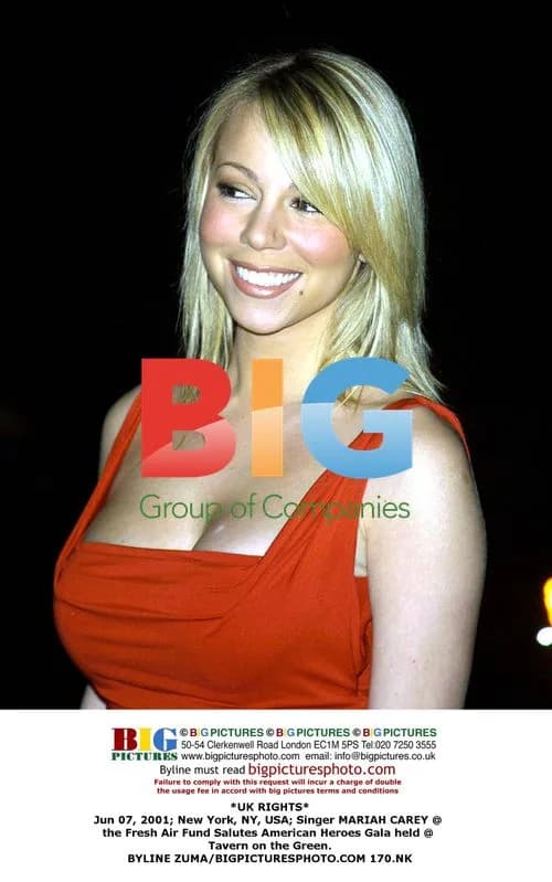 Mariah Carey at Fresh Air Fund Gala