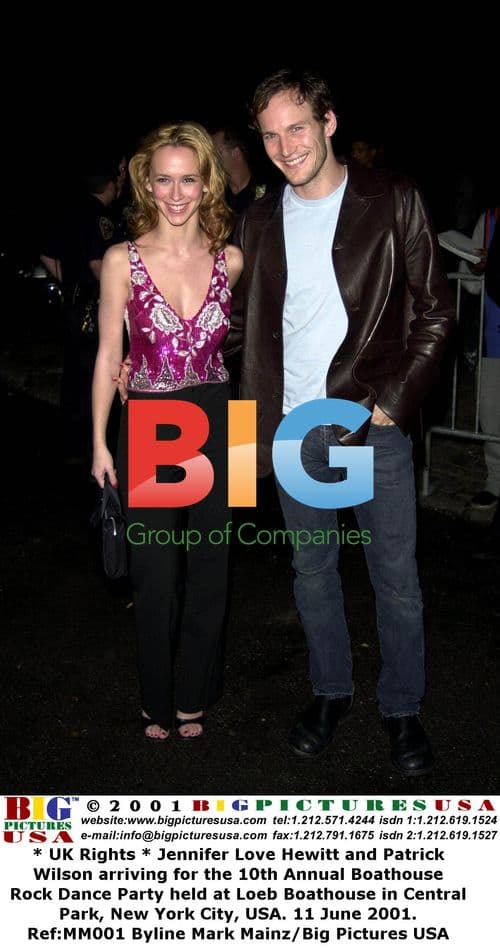 Jennifer Love Hewitt and Patrick Wilson at Boathouse Rock Dance Party