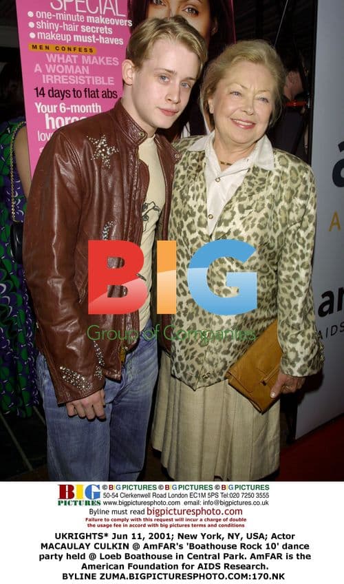 Macaulay Culkin at AmFAR Benefit Party