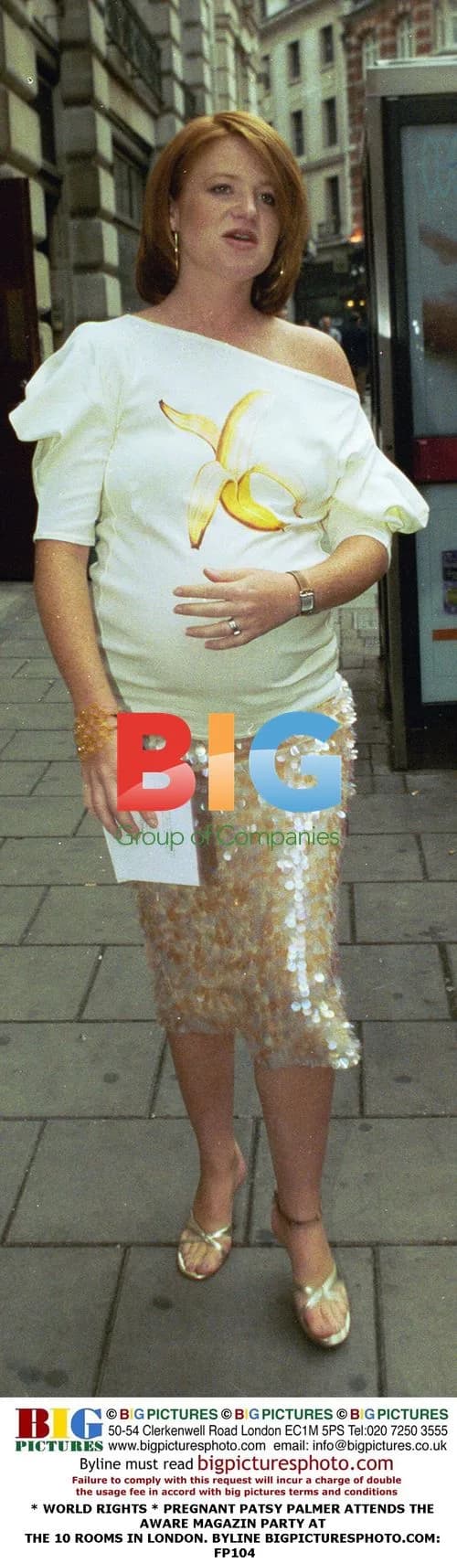 Pregnant Patsy Palmer at Aware Magazine Party