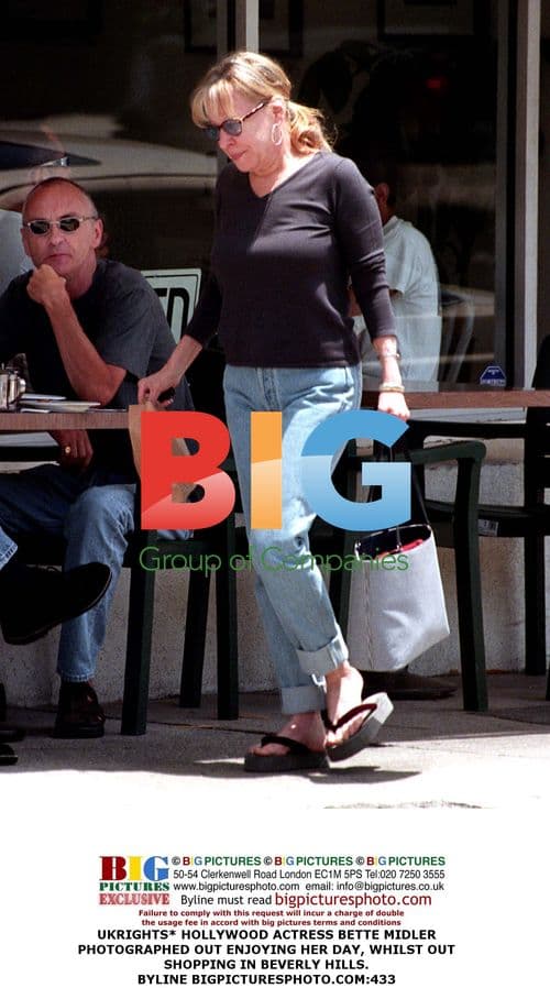Bette Midler Out Shopping in Beverly Hills