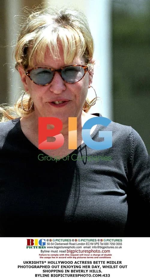 Bette Midler out shopping in Beverly Hills