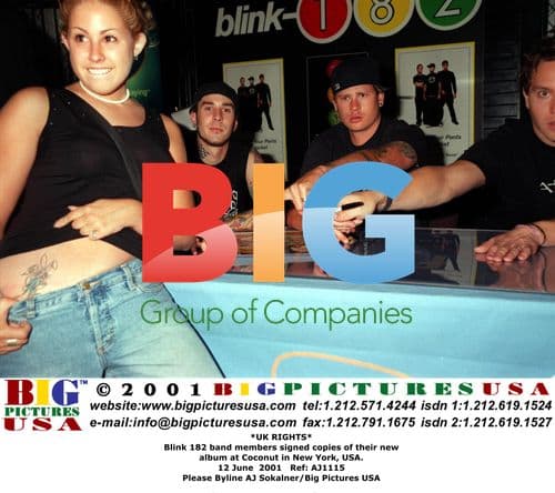 Blink 182 Album Signing in NYC