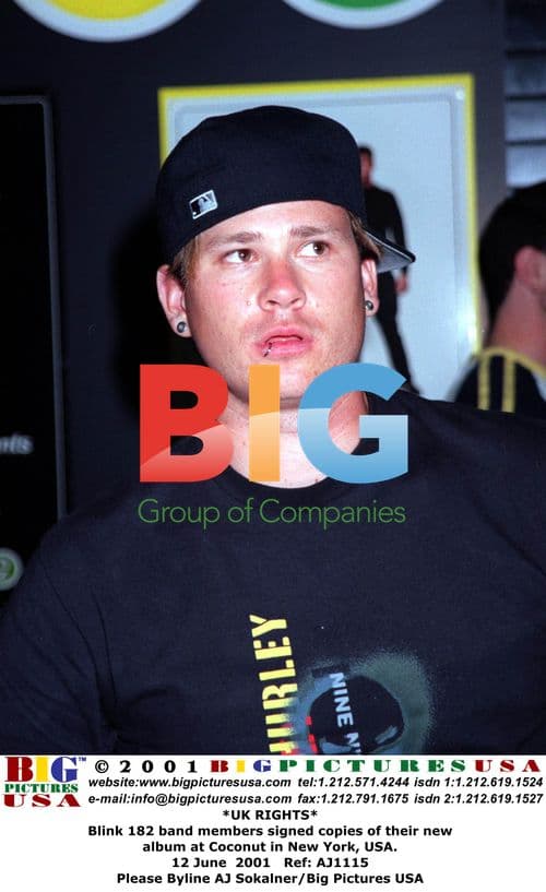 Blink 182 Signs Album at Coconut NY