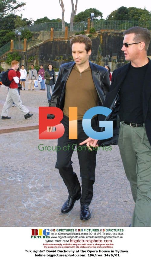 David Duchovny at Sydney Opera House