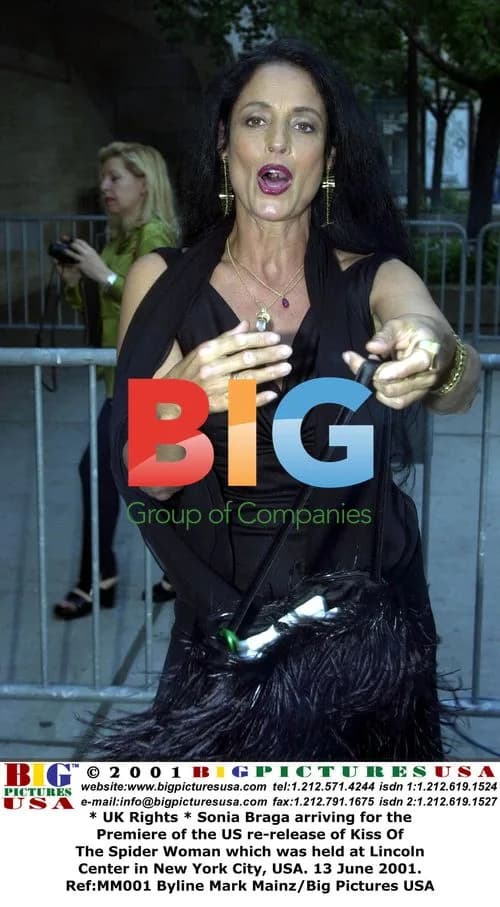 Sonia Braga at Kiss of the Spider Woman Premiere