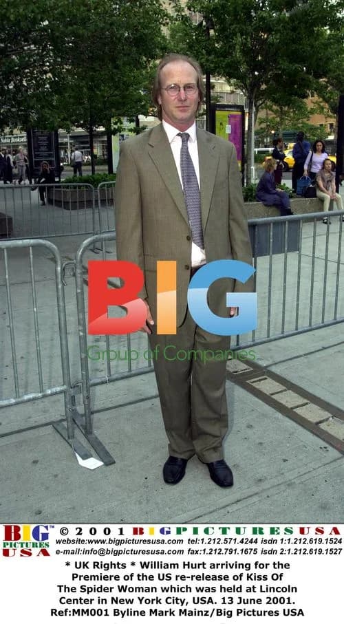 William Hurt at Kiss of the Spider Woman Premiere