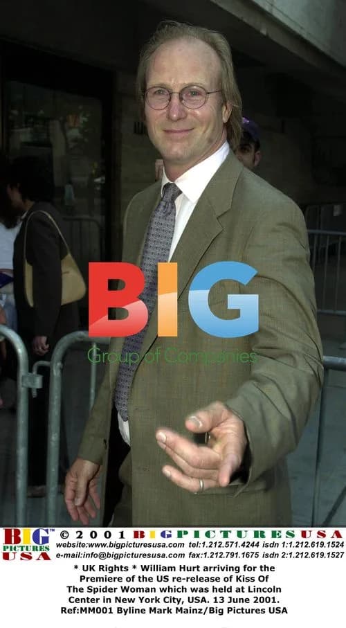 William Hurt at Kiss of the Spider Woman Premiere