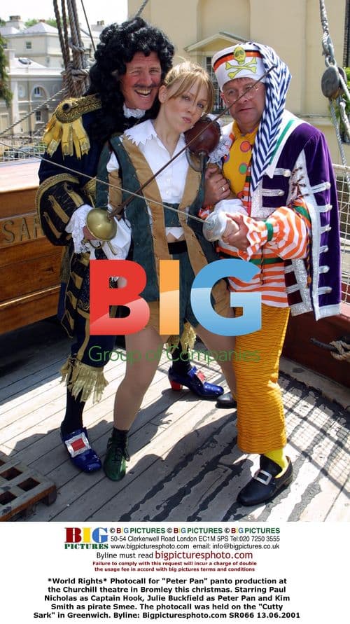 Peter Pan panto photocall in London