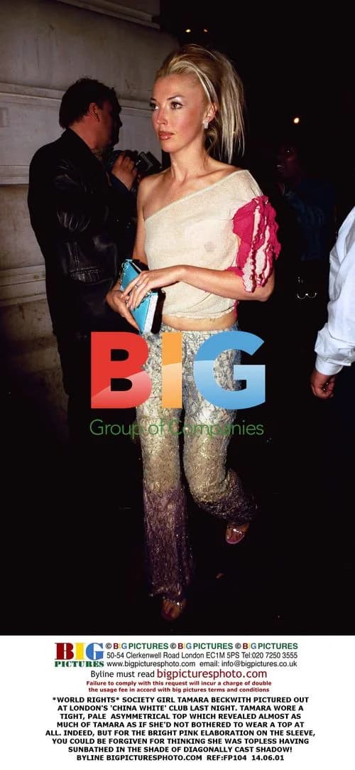 Tamara Beckwith at London's 'China White' Club