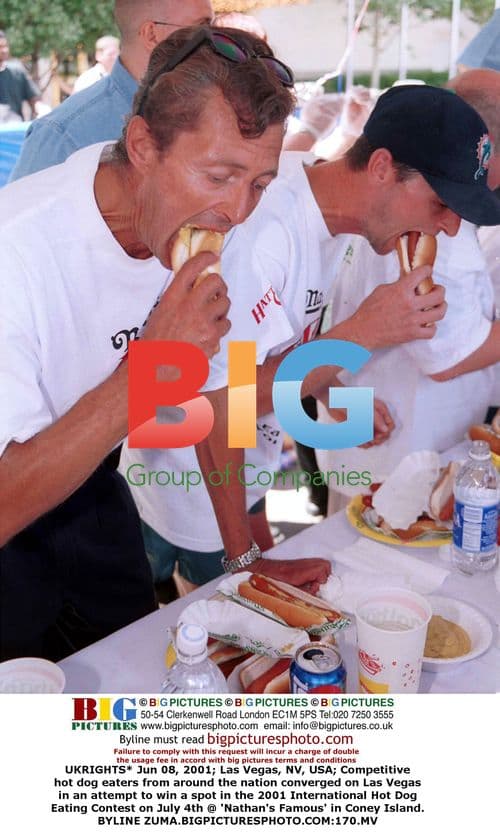 Hot Dog Eating Contest Qualifiers