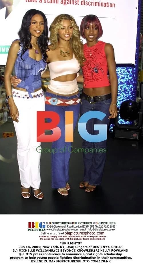 Destiny's Child at MTV Press Conference