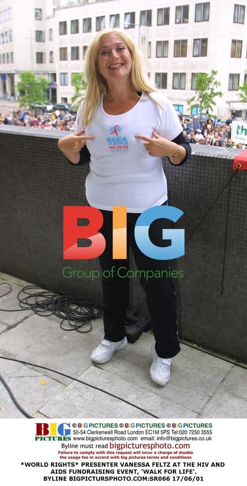 Vanessa Feltz at HIV/AIDS Fundraiser