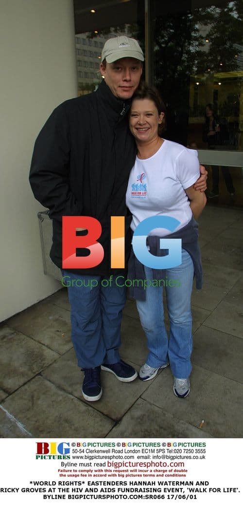 EastEnders Stars at HIV/AIDS Fundraiser