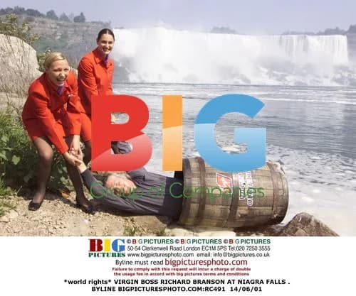 Richard Branson at Niagara Falls