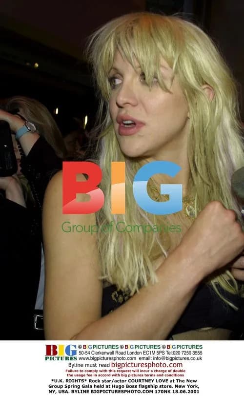 Courtney Love at The New Group Spring Gala