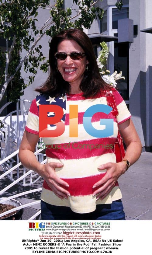 Mimi Rogers at 'A Pea in the Pod' Fashion Show
