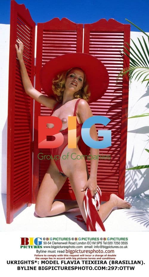 Model Flavia Teixeira Photographed