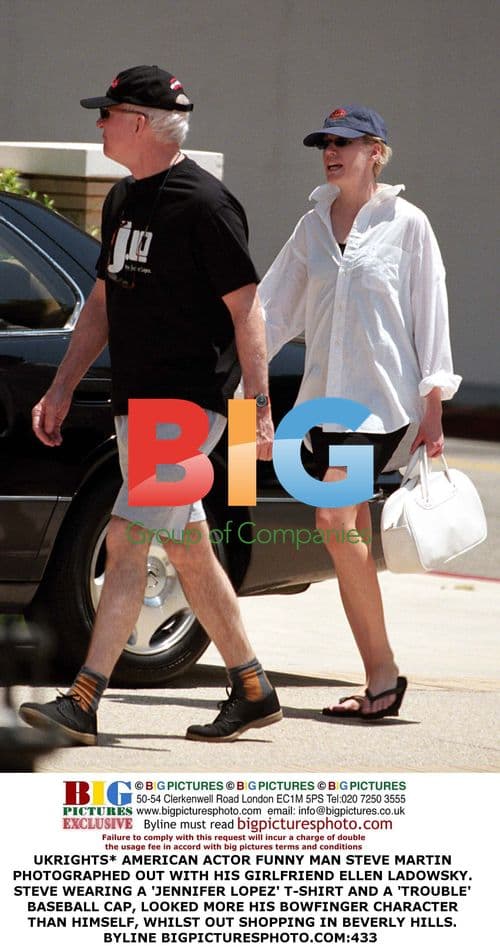 Steve Martin out with girlfriend Ellen