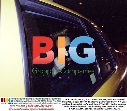 Tommy Lee Leaves Playboy Party