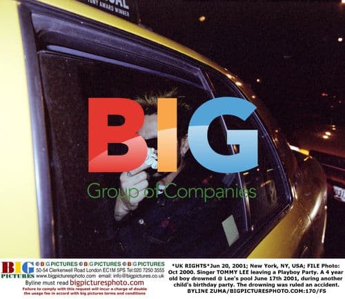 Tommy Lee Leaving Playboy Party