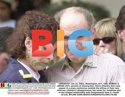 Levy parents appear at press conference