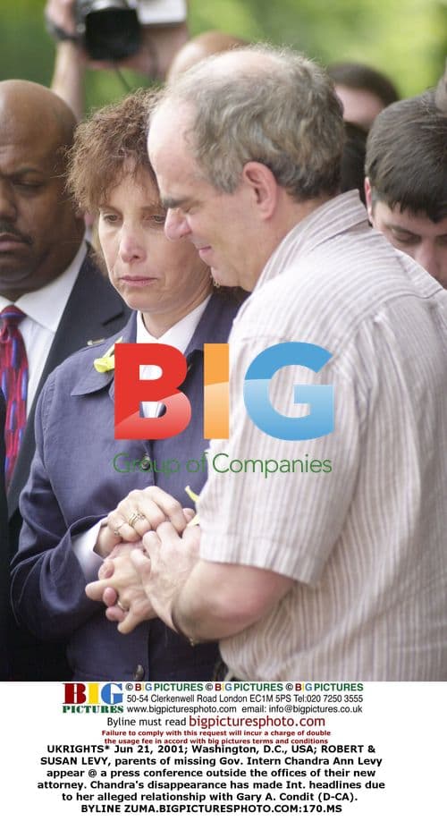 Chandra Levy's parents at press conference